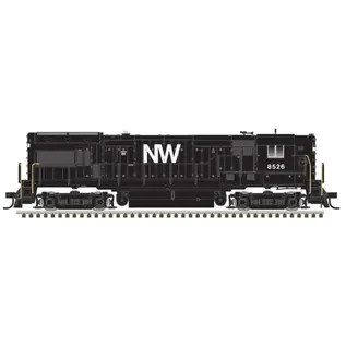 Atlas 10004273 Silver Norfolk & Western U30B Locomotive #8326