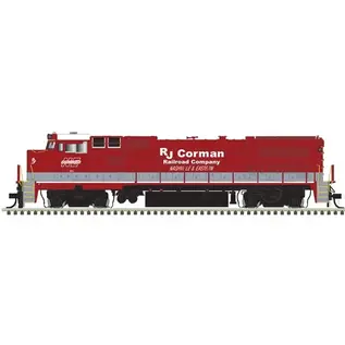 Atlas 10004339 Gold RJ Corman Dash 8-40BW Locomotive #573