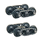 Kadee #571 Andrews 33" Trucks w/Rib Wheels, HO Scale