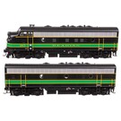 Walthers 11414 EMD F-7 A-B Set Standard DC Locomotive #267A/267B