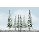 JTT 92007 Scenic Snow PIne, 4"-6" Tall, 24-pack