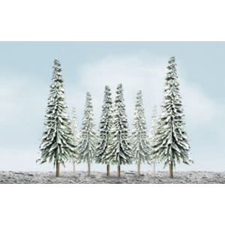 JTT 92007 Scenic Snow PIne, 4"-6" Tall, 24-pack