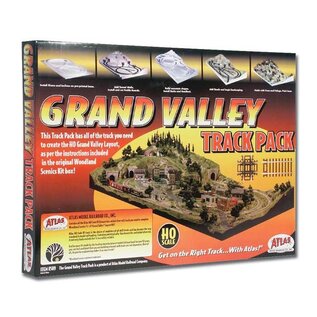 Woodland Scenics 1183 Grand Valley HO Track Pack Code 83