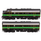 Walthers 21415 EMD F7 A-B Locomotive Set - ESU Sound & DCC