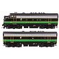 Walthers 21415 EMD F7 A-B Locomotive Set - ESU Sound & DCC