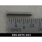 Lionel 690-00TC-023 Rivet/ Coupler Knuckle/ Silver/ .058 x .375