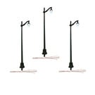 Woodland Scenics JP5639 Arched Cast Irone Street Lights, 3Pkg