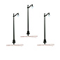 Woodland Scenics JP5639 Arched Cast Irone Street Lights, 3Pkg