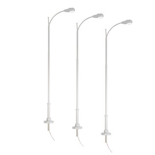 Lionel 2429240 Single Light Extended Pole Light 3-Pack