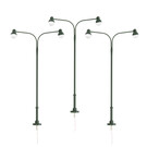 Lionel 2429220 Double Arm Globe Light 3-Pack