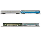 Lionel 2527350 Amtrak "Rainbow" 21" 4 Pack Phase I