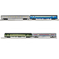 Lionel 2527350 Amtrak "Rainbow" 21" 4 Pack Phase I