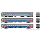 Rapido 128558 SEPTA Comet Car Set #2, 3 Pack