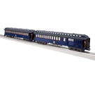 Lionel 2427560 Royal Blue Wood Passenger 2 Pack B