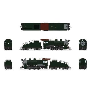 Broadway Limited 9177 Undec B6sb Steam Switcher DCC/Sound