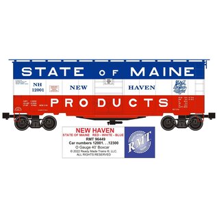 RMT 96449 State of Maine- New Haven Steel Side PS-1 40' Boxcar