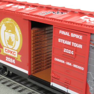 RMT 96455 CPKC 2024 Steam Tour Steel Side PS-1 40' Boxcar