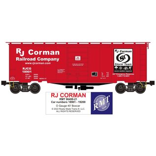 RMT 96499-21 RJ Corman Steel Side PS-1 40' Boxcar