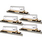 Lionel 2226440 Union Pacific Rocket Booster Flatcar 5-Pack wo/rocket