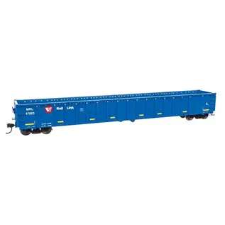 Walthers 6473 68' Railgon Gondola - Ready To Run -- Montana Rail Link #47003