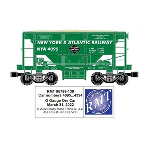 RMT 96799-139 New York & Atlantic Ore Car