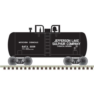 Atlas 50006877 N Beer Can Tank Car Jefferson Lake Sulfur  #2228