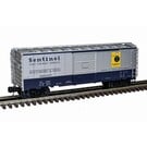 Atlas 2001242 O 40' Sliding Door Box Car Baltimore & Ohio 466037, 466042 3 Rail