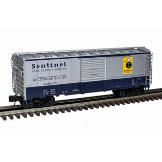 Atlas 2001242 O 40' Sliding Door Box Car Baltimore & Ohio 466037, 466042 3 Rail