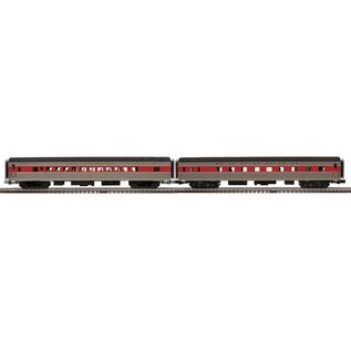 Atlas 3001655 O 70' Streamline Passenger Erie Lackawanna 2 Car Set