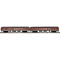 Atlas 3001655 O 70' Streamline Passenger Erie Lackawanna 2 Car Set