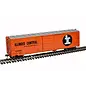 Atlas 20007531 HO 50' Postwar Single Door Box Car Illinois Central #523396