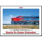Walthers 2026 Color Calendar Santa Fe