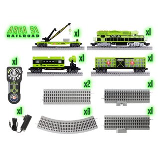 Lionel 2523010 Area 5551 UFO Recovery Lionchief Freight Set 5.0
