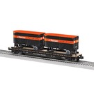 Lionel 2526400 FrightLiner TOFC w/2 Trailers #103125