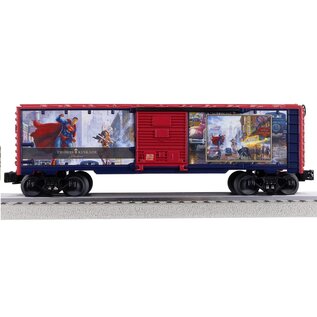 Lionel 2528170 Thomas Kincade Studios - DC Superman Protector of Metropolis Boxcar