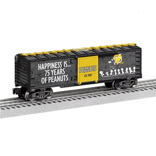 Lionel 2538350 Peanuts 75th Anniversary Boxcar