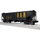 Lionel 2542229 CSX 3-Bay Hopper w/Peaked Ends #108442
