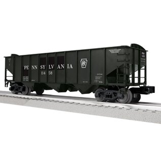 Lionel 2542249 Pennsylvania 3-Bay Hopper w/Peaked Ends #11458