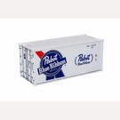 Atlas 3002595 20'  Refrigerated Container Pabst Blue Ribbon