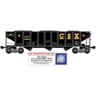 RMT 662041  CSX/CSXT 70 Ton Hopper Car (pre-order)