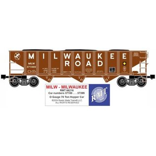 RMT 66216  MILW/Milwaukee 70 Ton Hopper Car (pre-order)