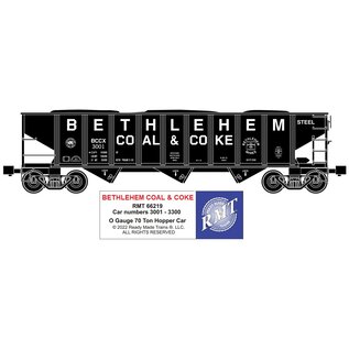 RMT 66219  Bethlehem Steel 70 Ton Hopper Car (pre-order)