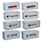 Atlas 3002596 20' Refrigerated Container Assortment