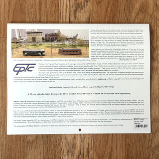 EPTC 2026 East Penn Traction Club Calendar