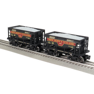 RMT 96799-481 New Hope & Ivyland Ballast Ore Car, 2-Pack (black)