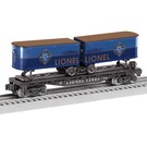 Lionel 2528650 Lionel 125th Flatcar with Piggyback Trailers