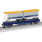 Lionel 2528690 Navy Flatcar with Piggyback Trailers