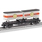 Lionel 2528700 Whispering Rails Flatcar w/Piggyback Trailers