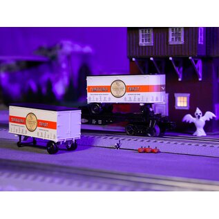 Lionel 2528700 Whispering Rails Flatcar w/Piggyback Trailers