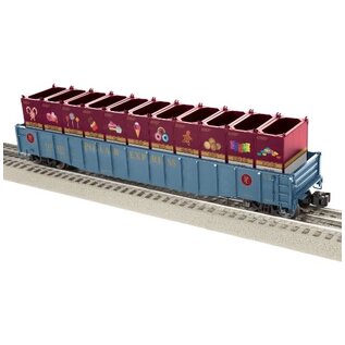 Lionel 2526580 The Polar Express PS-5 Gondola w/Cannisters #122525